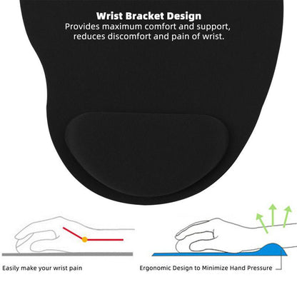 6161a Wrist S Mouse Pad Used For Mouse While Using Computer.