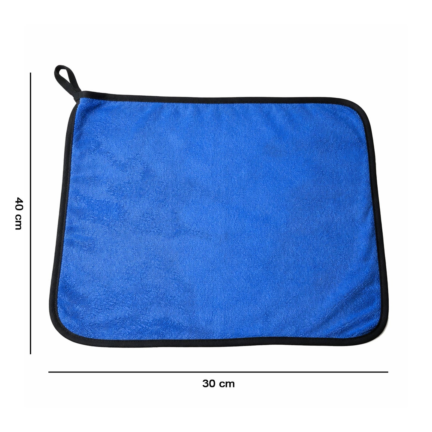 Premium Microfiber Cleaning Cloth Towel (40x30 Cm  1 Pc)