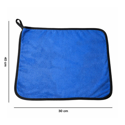 Premium Microfiber Cleaning Cloth Towel (40x30 Cm  1 Pc)
