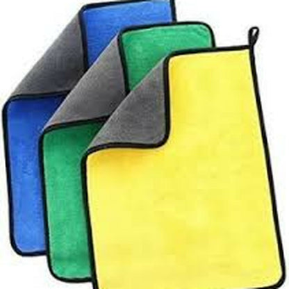 Premium Microfiber Cleaning Cloth Towel (40x30 Cm  1 Pc)