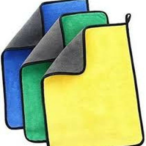 Premium Microfiber Cleaning Cloth Towel (40x30 Cm  1 Pc)