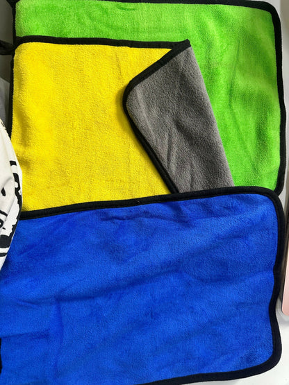 Premium Microfiber Cleaning Cloth Towel (40x30 Cm  1 Pc)