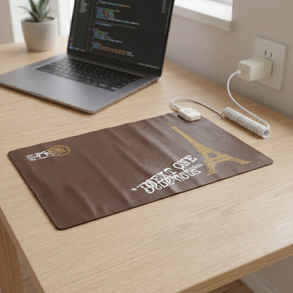 Electric Heat Mouse Pad Table Mat Heating Mouse Pad Keep Warm Hand For Office Computer Desk Keyboard Winter