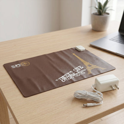 Electric Heat Mouse Pad Table Mat Heating Mouse Pad Keep Warm Hand For Office Computer Desk Keyboard Winter