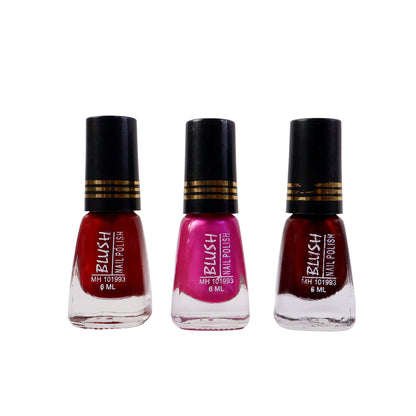 Premium Blush Nail Polish (1 Pc Mix Color 6 Ml)