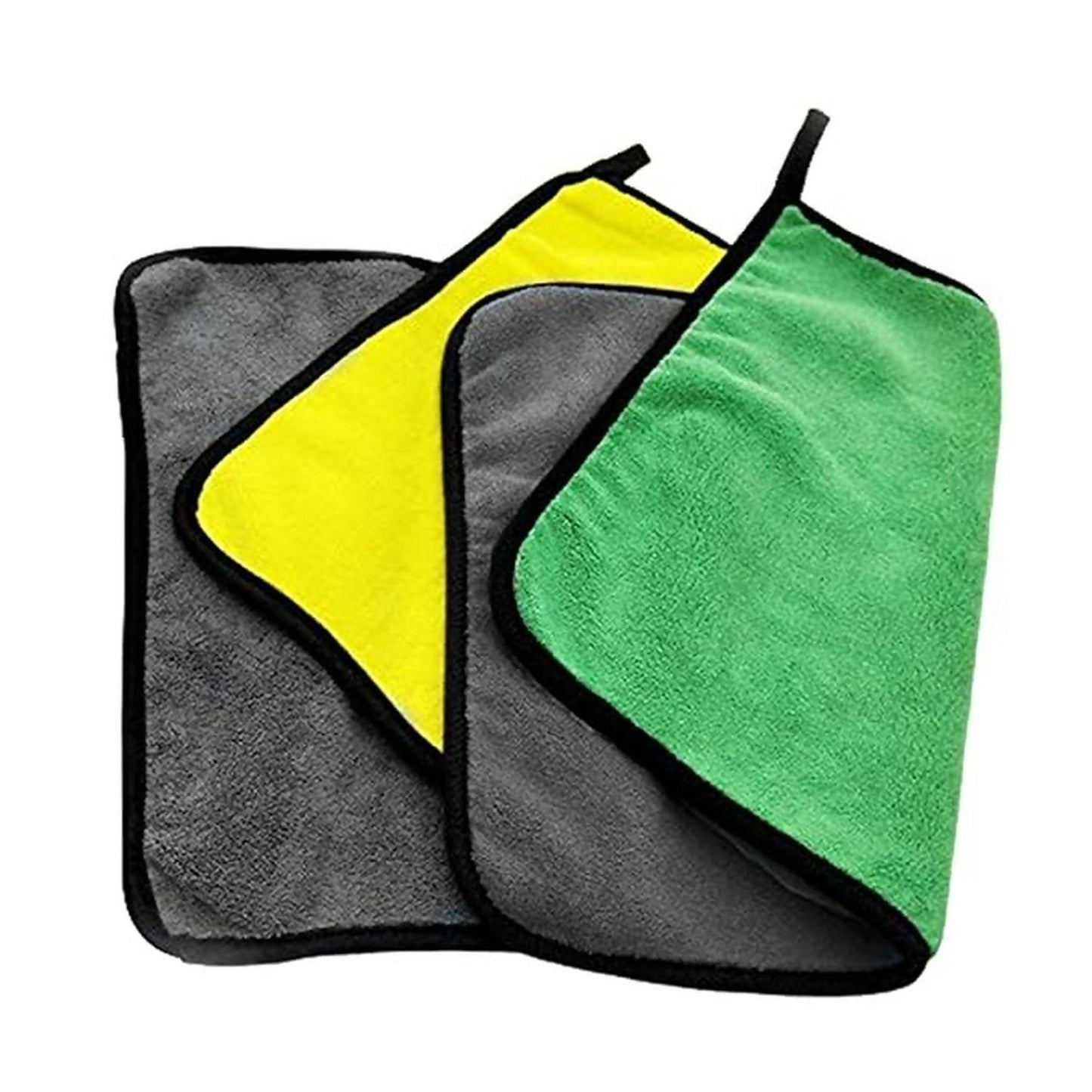 Premium Microfiber Cleaning Cloth Towel (40x30 Cm  1 Pc)